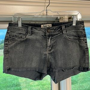 Low Rise Lei Denim Jean Shorts Womens 9 Ashley Retro Stretchy